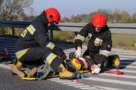 Wypadek autokaru na obwodnicy - ćwiczenia
