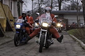 Przyjechali MotoMikołaje