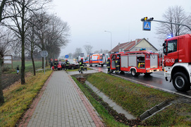 Wypadek w Kazimierzowie:  7-latek w szpitalu