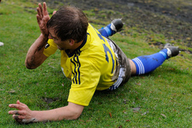 Meganiespodzianka. Olimpia wygrała z liderem (piłka nożna)