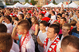 Elbląska strefa pełna kibiców