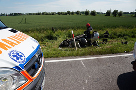 Śmiertelny wypadek na trasie Elbląg-Malbork