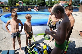 Plaża i basen ...na Bulwarze