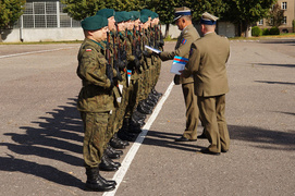 Batalion zlikwidowany, żołnierze na walizkach