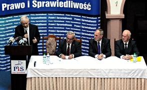 Jarosław Kaczyński w Elblągu