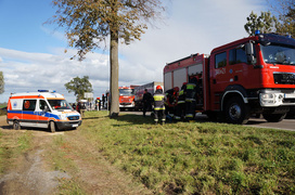 Wypadek w Jegłowniku: jedna osoba ranna