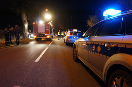 Wypadek na Łęczyckiej: cztery osoby ranne