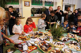 Świąteczne spotkanie w Łęczu