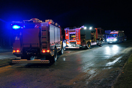Wypadek na Odrodzenia: trzy osoby ranne