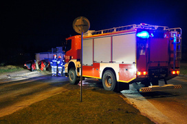 Wypadek na Odrodzenia: trzy osoby ranne