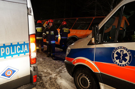 Wypadek szkolnego autobusu