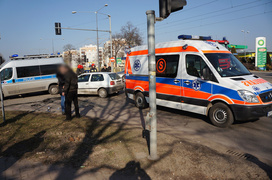 Zderzenie na skrzyżowaniu
