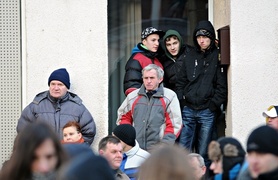 Wyszli na ulice, ale było ich mniej