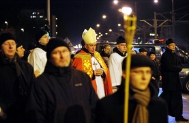 Procesja Drogi Krzyżowej przeszła ulicami miasta