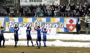 Bitwa na błocie dla Olimpii. Olimpia - Motor 1:0 (piłka nożna)