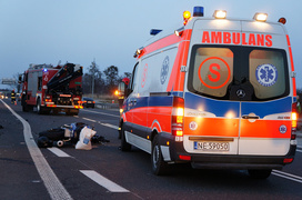 Zderzenie yamahy z volkswagenem