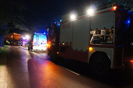 Wypadek na Królewieckiej: trzy osoby w szpitalu