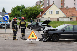 Zderzenie na skrzyżowaniu Niepodległości-Konopnickiej