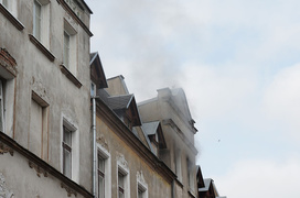 Pożar na Ogrodowej