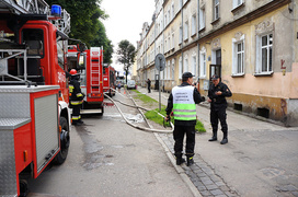 Pożar na Ogrodowej