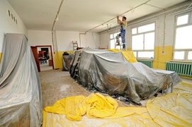 Trwają remonty elbląskich szkół