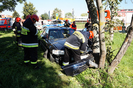 Wypadek na skrzyżowaniu