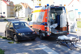 Wypadek na skrzyżowaniu