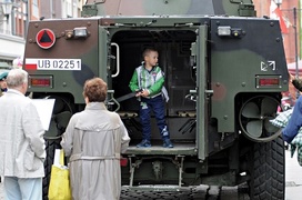 Wojsko świętuje na starówce