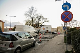 Kocie łby na Słonecznej