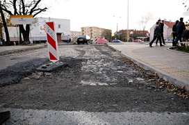 Kocie łby na Słonecznej