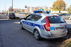 Kamera \"patrzy\" na skrzyżowanie