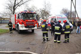 Panieńska: pożar w mieszkaniu