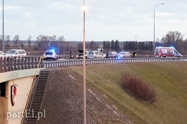 Węzeł Wschód: zderzenie czterech pojazdów
