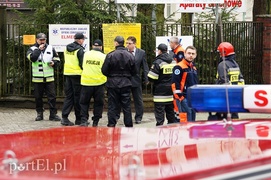 Alarm bombowy w szpitalu przy Komeńskiego