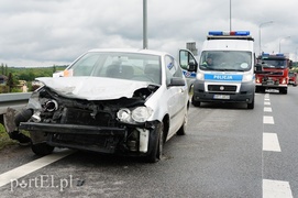 Węzeł Wschód: volkswagenem w barierę