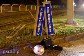 Demolka na skrzyżowaniu