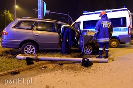 Demolka na skrzyżowaniu