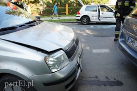 Groźne zderzenie na Grottgera