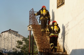 Pożar na Druskiej
