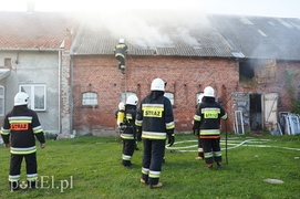 Pożar w Karczowiskach Górnych