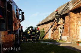 Pożar w Karczowiskach Górnych