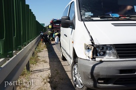Wypadek w Nowinie: ranny motorowerzysta w szpitalu