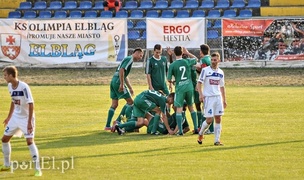 Olimpia pożegnała się z Pucharem Polski (piłka nożna)