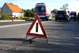 Wypadek na Warszawskiej: jedna osoba w szpitalu