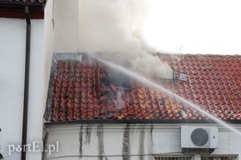 Pożar przy Sadowej