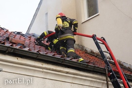 Pożar przy Sadowej