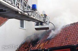 Pożar przy Sadowej