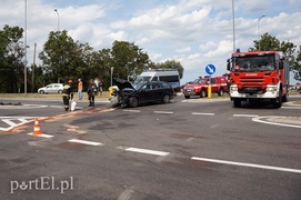 Zderzenie na skrzyżowaniu w Kazimierzowie