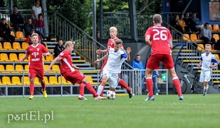 Olimpia przegrała z Wisłą (piłka nożna)