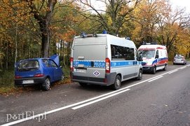 Wypadek między Hutą Żuławską a Pogrodziem